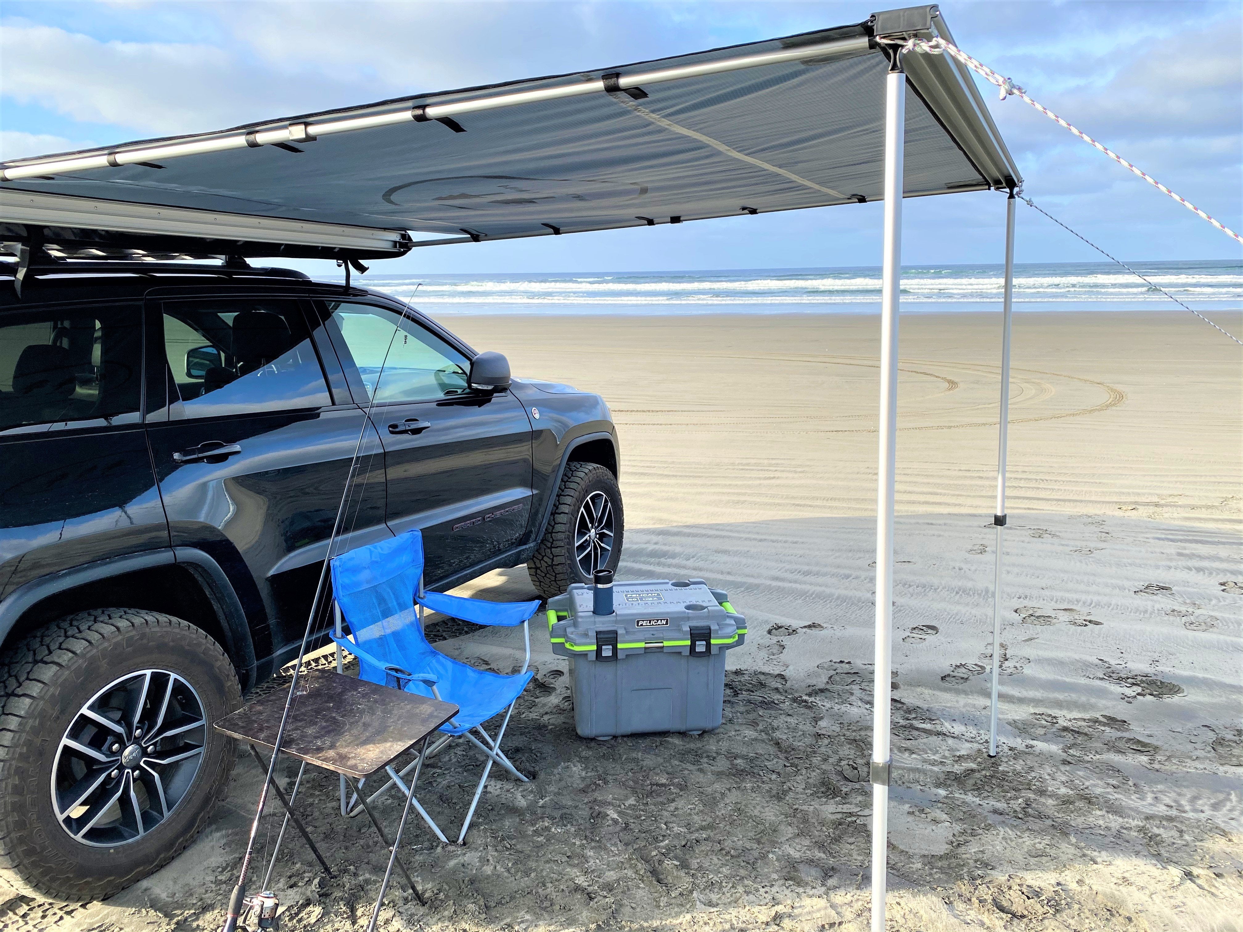 Awning for discount car roof rack